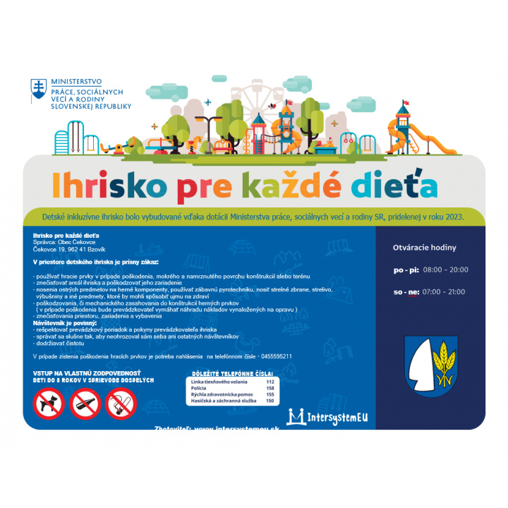 Detské inkluzívne ihrisko 