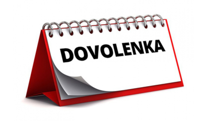 Dovolenka pracovníčky obecného úradu Čekovce 10. 05. 2024 t. j. v piatok