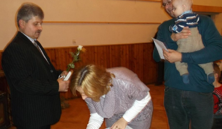 Jubilanti a uvítanie detí do života 2014