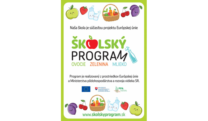SPRIEVODNÉ VZDELÁVACIE OPATRENIA Školský program OVOCIE ZELENINA MLIEKO - Výsadba ovocných stromov
