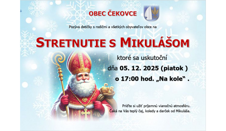 STRETNUTIE S MIKULÁŠOM 