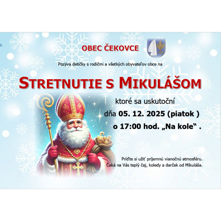 STRETNUTIE S MIKULÁŠOM 