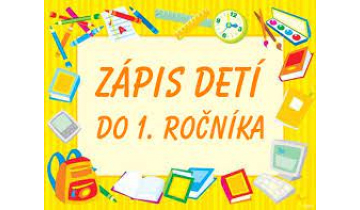 Zápis do I. ročníka ZŠ s MŠ Bzovík pre šk. rok 2023/2024 