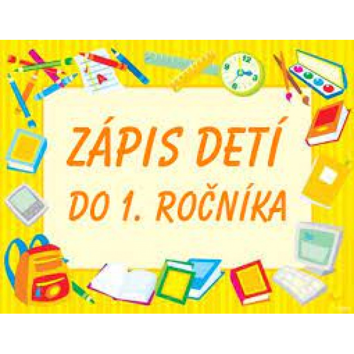 Zápis do I. ročníka ZŠ s MŠ Bzovík pre šk. rok 2023/2024 